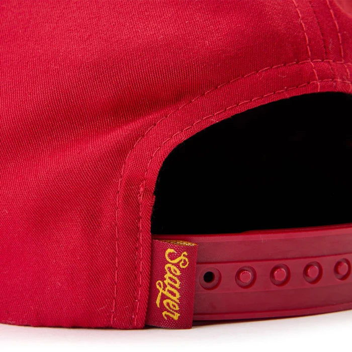 Men's Seager Marron Branded Snapback MHSP26BRANDRED