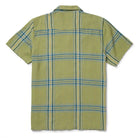 Men's Seager Moss Grid Plaid Whippersnapper Short Sleeve Shirt MSSP26WHIPGRN