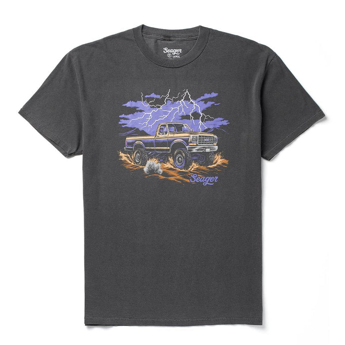 Men's Seager Mud Romp Tee Pigment Black MTSP26MUDRPBLK – Crazy