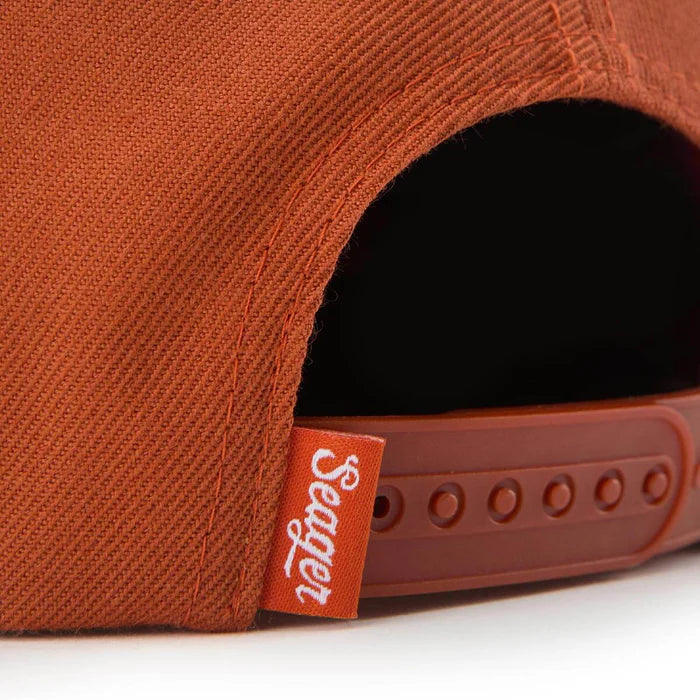 Men's Seager Orange Sportsman Snapback MHF25SGRSPTORG