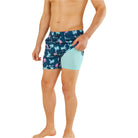 Men's Shinesty 8" Seam Swim Trunks 10374-1857 - Crazy House Western Wear