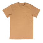 Men's Southern Marsh Camel Short Sleeve Camo Flying Ducks T-shirt AOC3-CML