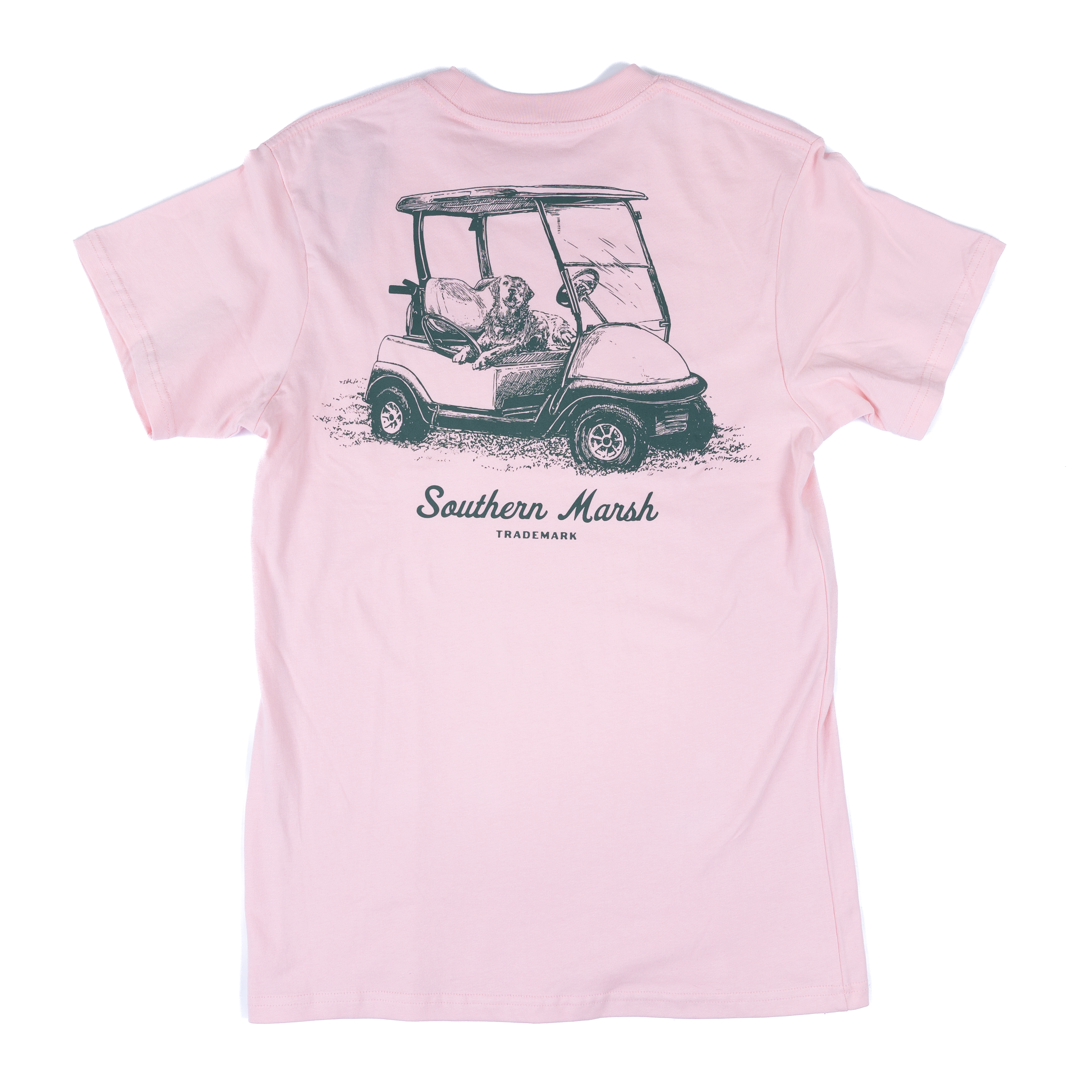 Men's Southern Marsh Camellia Above Par Pup T-shirt A18P-CAM