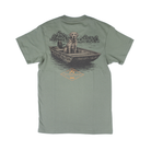 Men's Southern Marsh Short Sleeve Bay Green Patient Pup T-shirt APJB-GRN