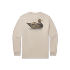 Men's Southern Marsh Vintage Duck Decoy Tee Washed Oatmeal LDYD-WOT