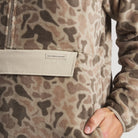Men's Southern Marsh Wadsworth Fleece Pullover Retro Camo OWWP-KHK