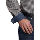 Men's Stetson Geo Print Long Sleeve Western Shirt