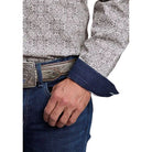Men's Stetson Long Sleeve Button Down One Pocket Shirt 11-001-0526-2005