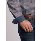 Men's Stetson Long Sleeve Button Up Shirt 11-001-0526-6043