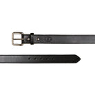 Men's Texas Saddlery Black Latigo Belt 1C16