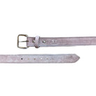 Men's Texas Saddlery Chocolate Roughout Belt 1C47