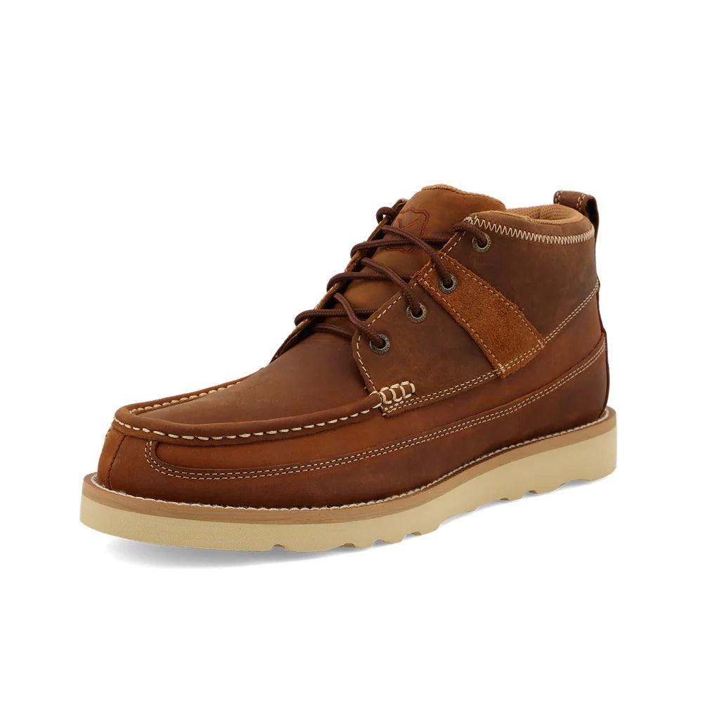 Men's Twisted X Oiled Saddle Wedge Sole Boots MCA0007 – Crazy