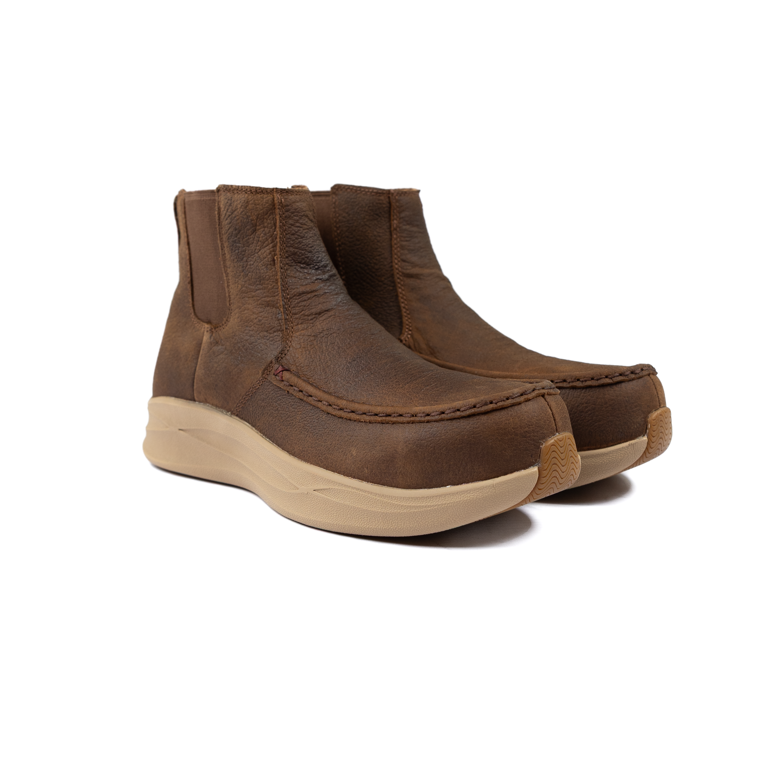 ＊matan＊ Men's Twisted X Brown Nano Toe Slip on Shoes MCAUN03 – Crazy House