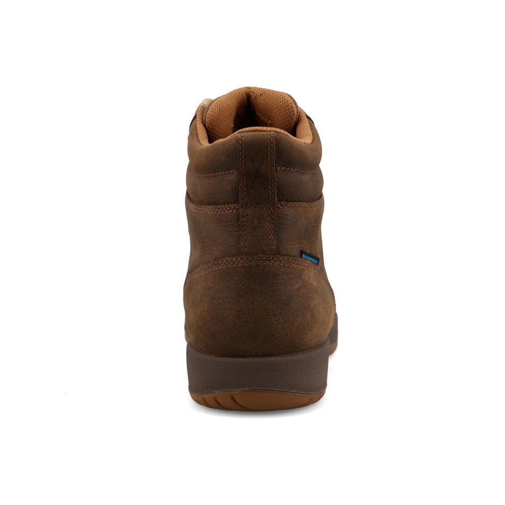 Men's Twisted X Nano Toe Brown Lace Up Work Boots MWPNW02 – Crazy