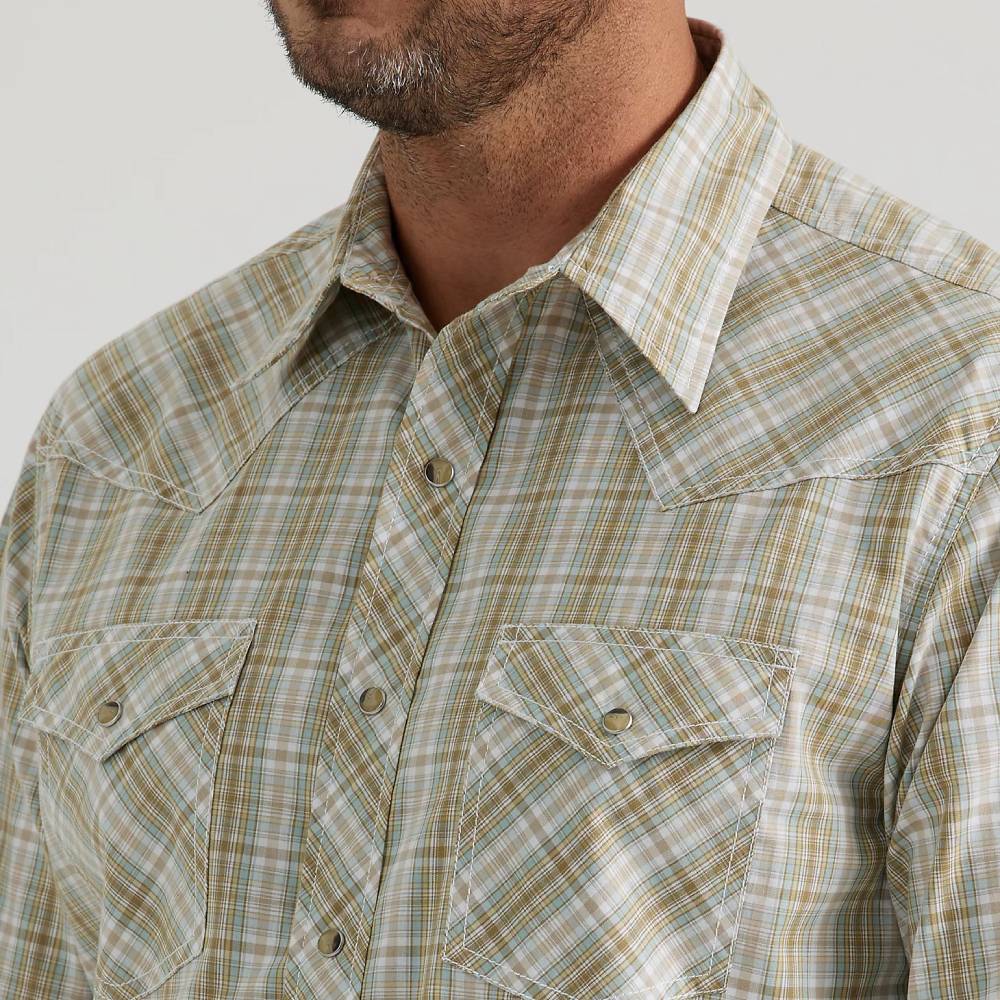 Men's Wrangler® 20X® Advanced Comfort Long Sleeve Shirt 112346066 - Crazy House Western Wear