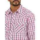 Men's Wrangler 20X Competition Advanced Comfort Long Sleeve Western Snap Shirt 112365389 - Crazy House Western Wear