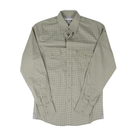 Men's Wrangler 20X Long Sleeve Green Patterned Shirt 112374297