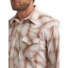 Men's Wrangler 20X Long Sleeve Two Pocket Western Snap Shirt 112367927