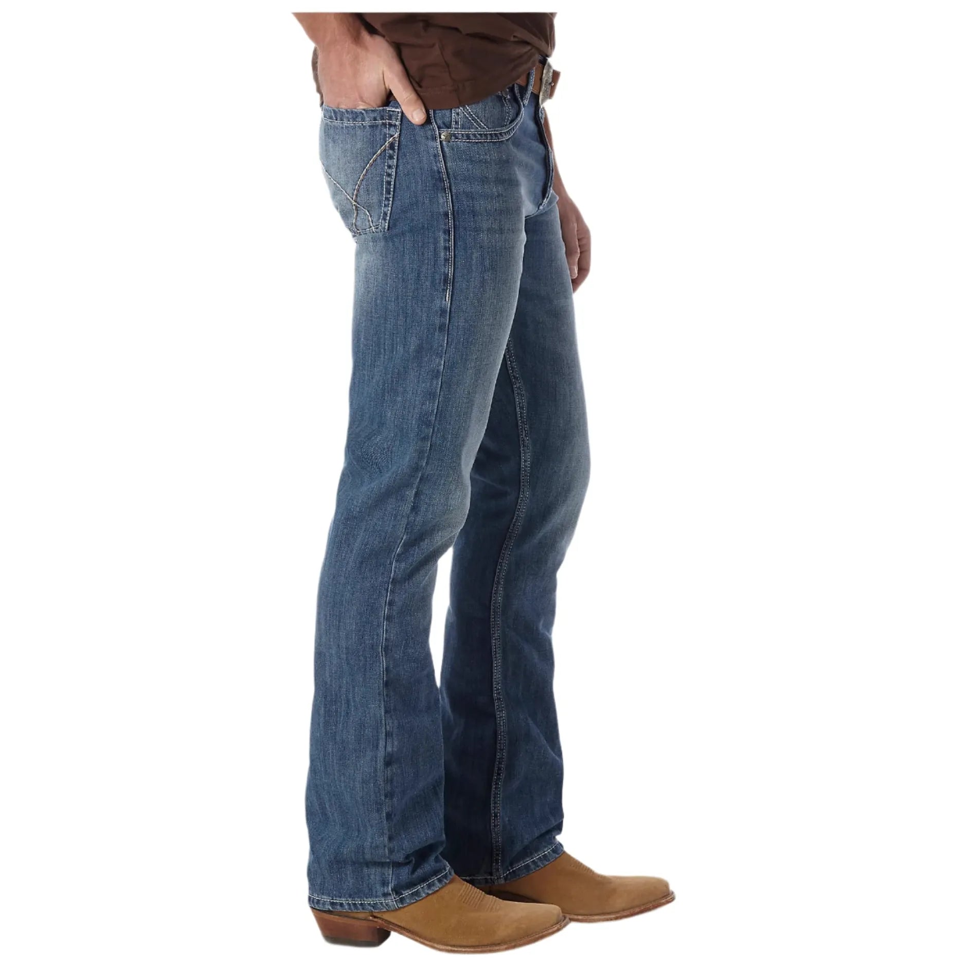 Men's Wrangler® 20X® No. 42 Vintage Bootcut Jean 1042MWXLB - Crazy House Western Wear