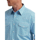 Men's Wrangler Blue Jay 20X Competition Advanced Comfort Western Snap Shirt 112374284