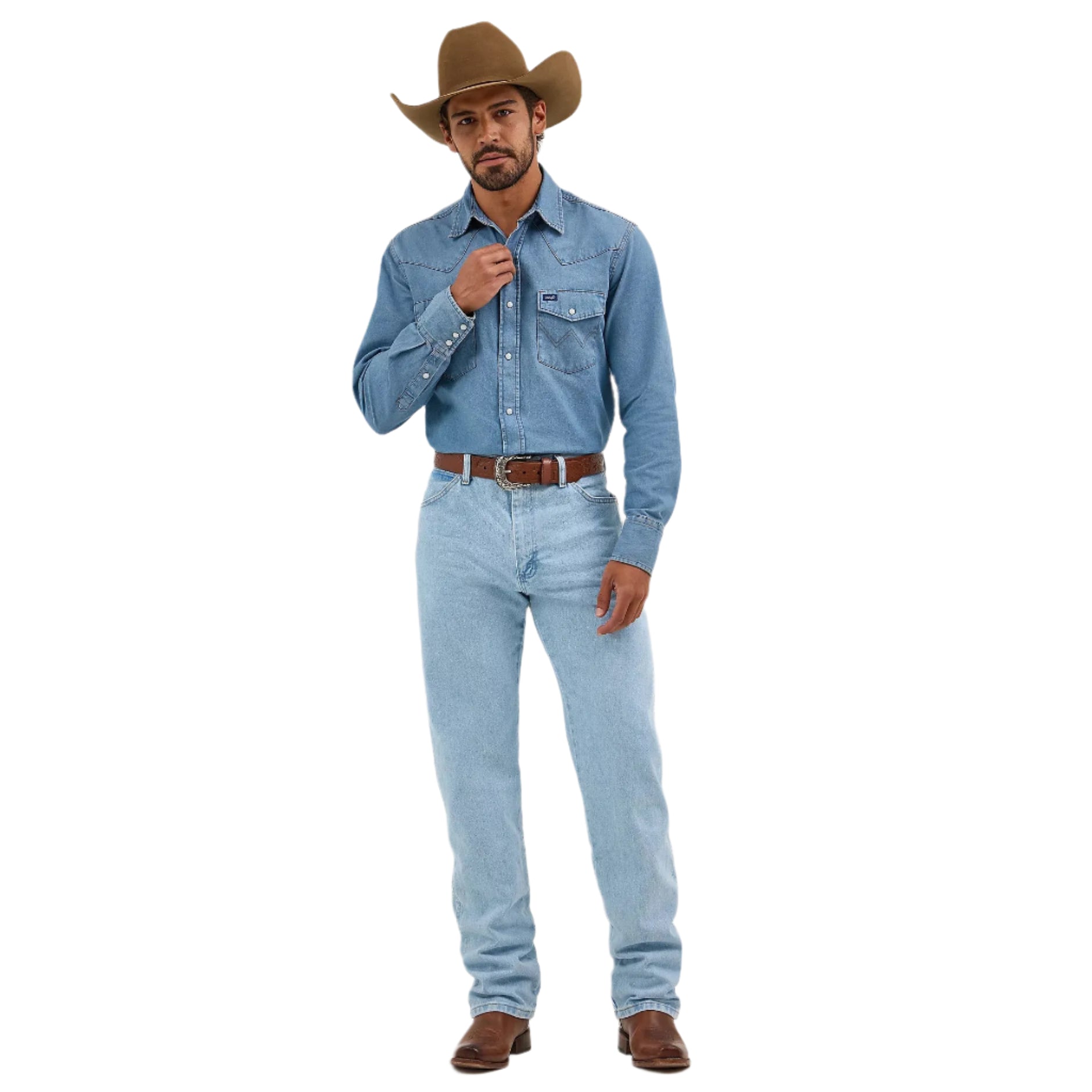 パンツ 30's Western Costume Western Denim Pants Men's Wrangler Cowboy Cut Original Fit Jeans 13MWZGH – Crazy House