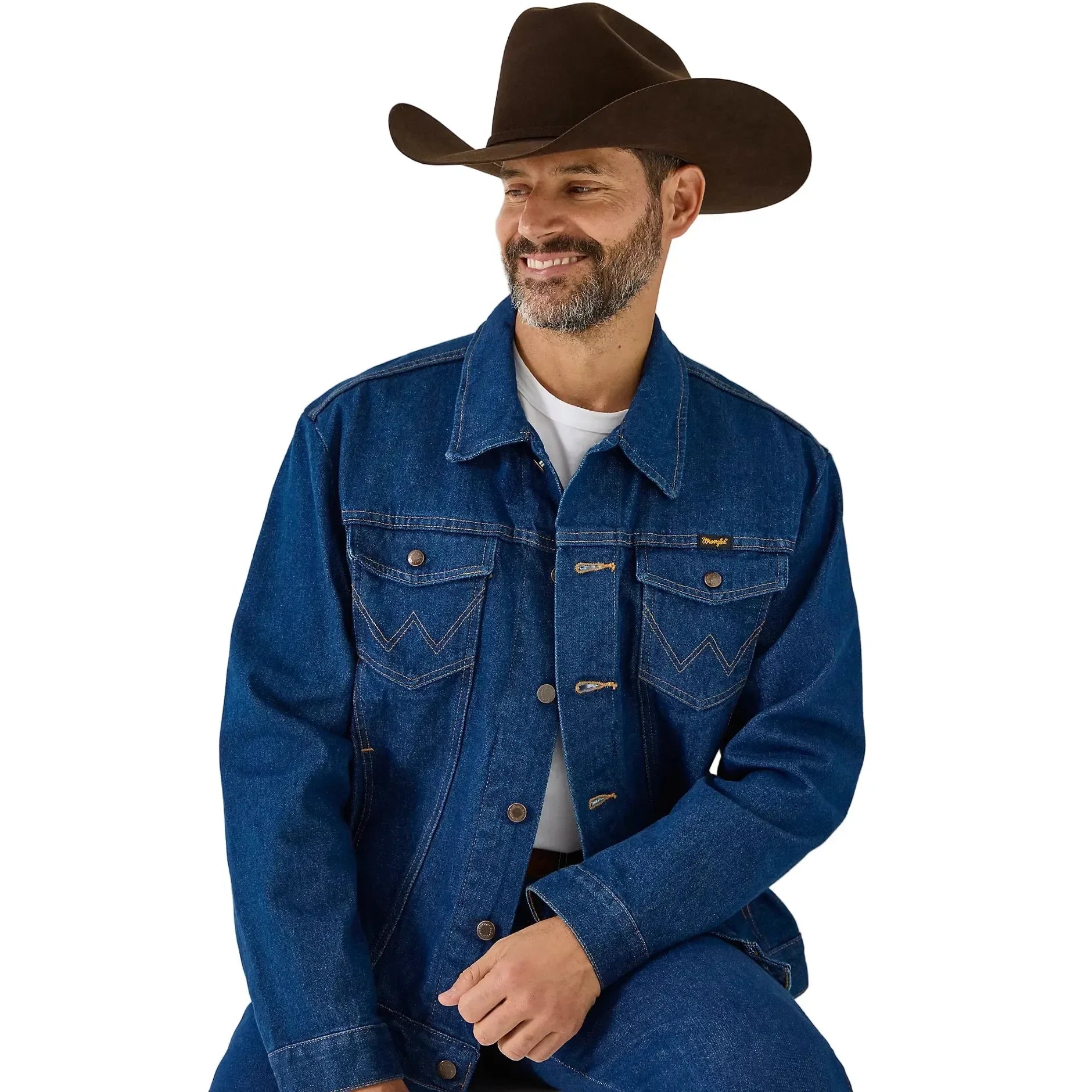 Wrangler Men's Western Unlined Denim Jacket