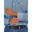 Men's Wrangler George Strait™ Long Sleeve Button Down One Pocket Shirt 112365377 - Crazy House Western Wear