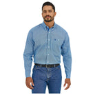 Men's Wrangler George Strait™ Long Sleeve Button Down One Pocket Shirt 112365377 - Crazy House Western Wear