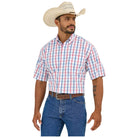 Men's Wrangler George Strait™ Short Sleeve One Pocket Button Down Shirt 112365408 - Crazy House Western Wear