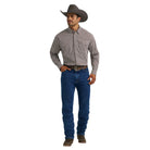 Men's Wrangler George Strait Troubadour Long Sleeve Western Snap Shirt 112368211