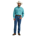 Men's Wrangler George Strait Troubadour Long Sleeve Western Snap Shirt 112374597