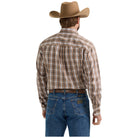 Men's Wrangler® George Strait Two Pocket Long Sleeve Shirt 112352737 - Crazy House Western Wear