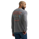 Men's Wrangler Long Sleeve Cowboy Back Graphic T-shirt 112365707