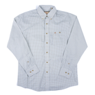 Men's Wrangler Relaxed Fit White Printed Button Up Shirt 112374625