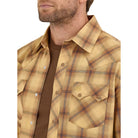 Men's Wrangler Retro Long Sleeve Sawtooth Snap Pocket Western Shirt 112368074