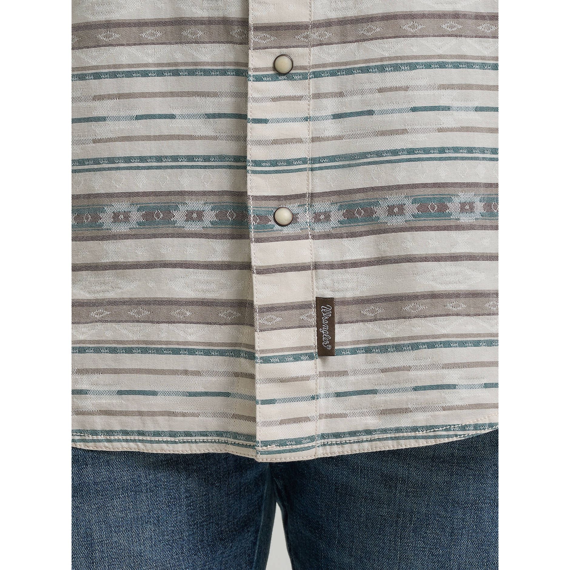 Men's Wrangler Retro Premium Long Sleeve Western Snap Printed Shirt 112374977