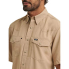 Men's Wrangler Travertine Performance Short Sleeve Shirt 112375133