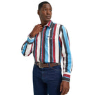 Men's Wrangler Vintage-Inspired Brushpopper Western Snap Work Shirt 112374804