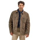 Men's Wrangler Western Lined Canvas Barn Coat 112367636