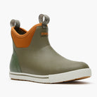 Men's XTRATUF Camp Fleece Lined Dark Olive/Spice  6 Inch Ankle Deck Boot XMADBC30