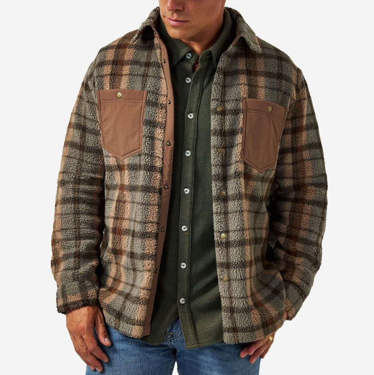 Burlebo Men's Timber Brown Montana Jacket MJ-TMBB