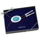 Montana Silversmiths The Outlaw Turquoise Bolo Tie BT6146TQ