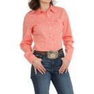 Women's Cinch Floral Print Button-Down Western Shirt MSW9164241 - Crazy House Western Wear