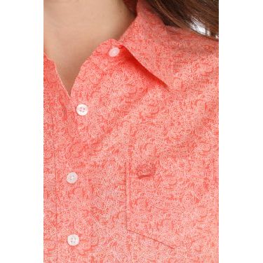 Women's Cinch Floral Print Button-Down Western Shirt MSW9164241