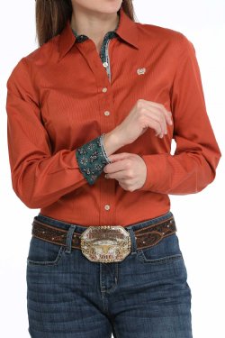 Cinch Women's Stripe Button-Down Western Shirt