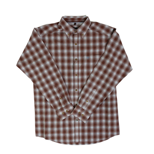 Men's Ariat Cruz Pro Series Plaid Button Up Shirt 10058972