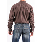 Men's Cinch Brown Button-Down Western Shirt MTW1104236 - Crazy House Western Wear