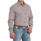 Men's Cinch Medallion Print Button-Down Western Shirt MTW1105849 - Crazy House Western Wear