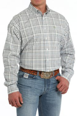 Cinch Plaid Button-Down Western Shirt