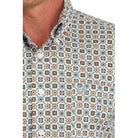 Men's Cinch Medallion Print Button-Down Western Shirt MTW1105895 - Crazy House Western Wear